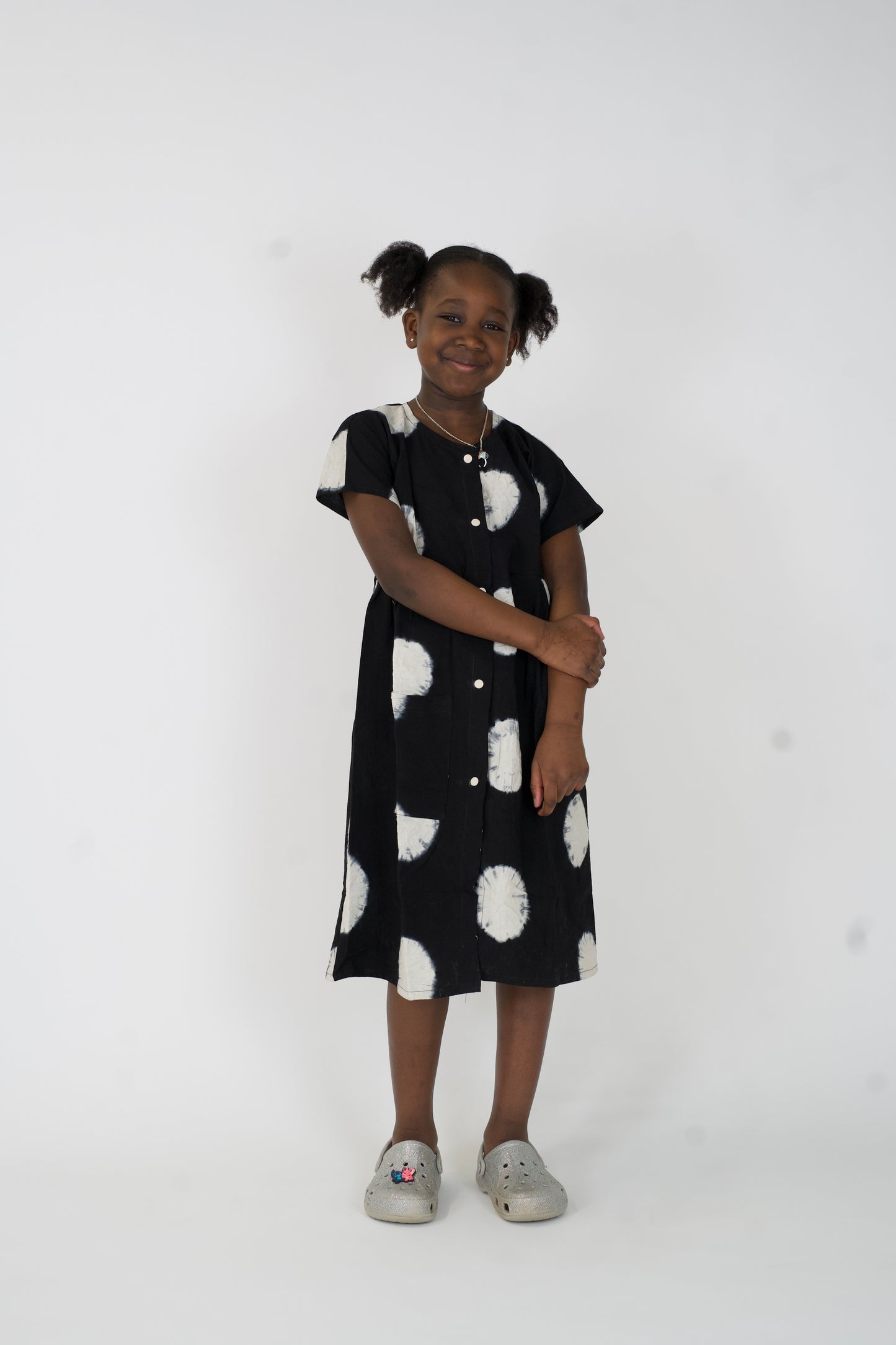 Robe enfant en LANGUINE DJOTIBA