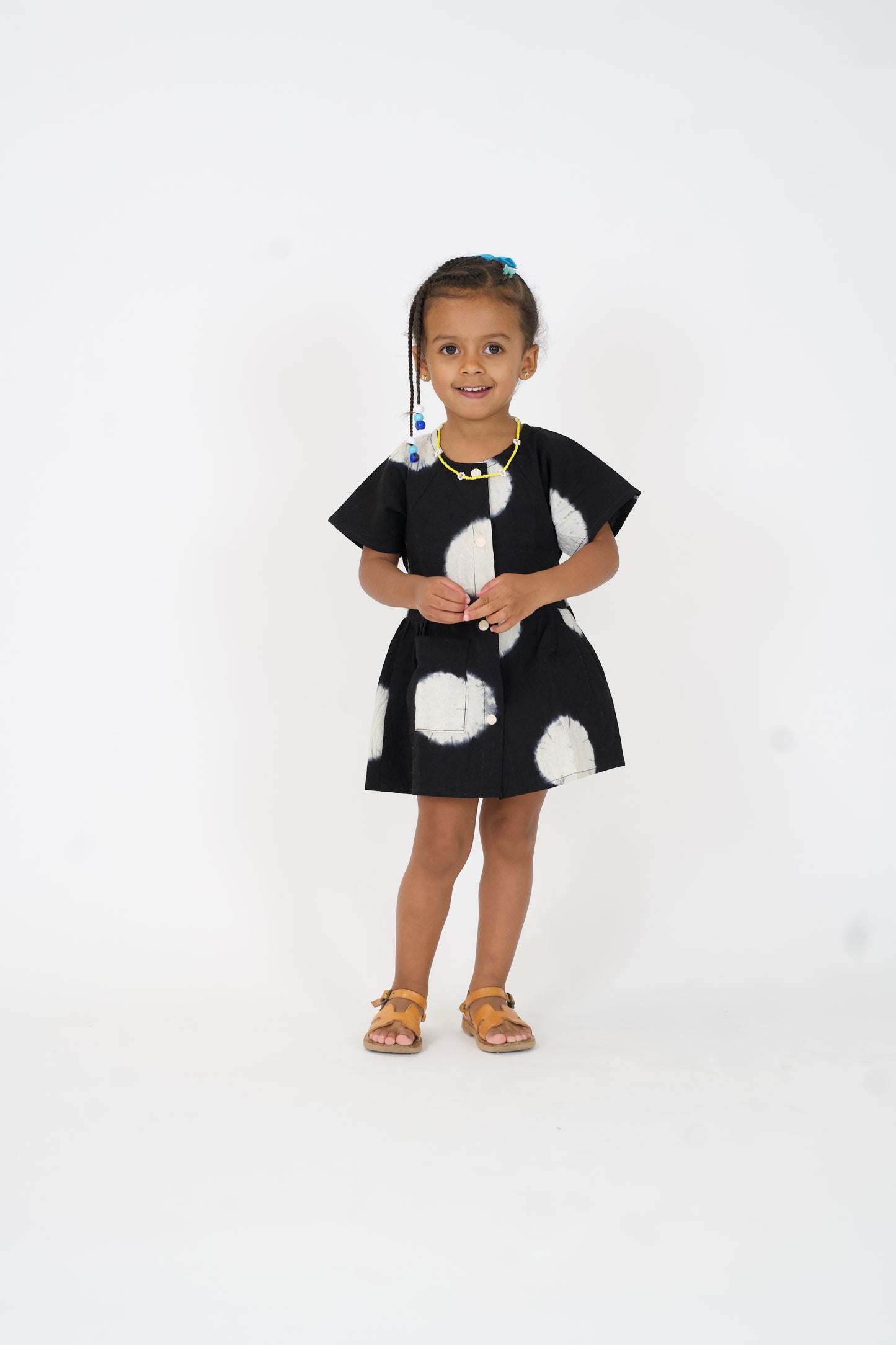 Robe enfant en LANGUINE DJOTIBA