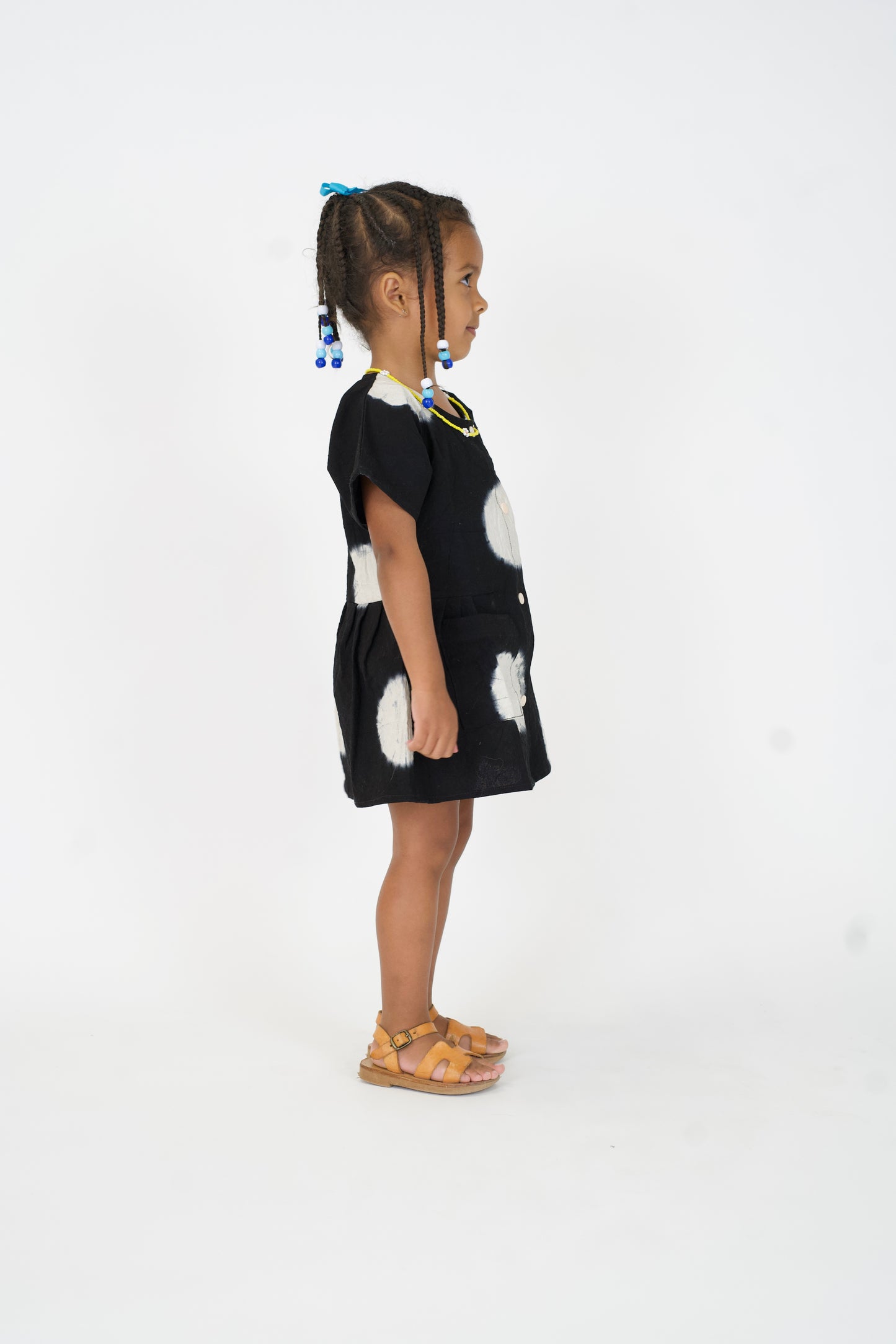 Robe enfant en LANGUINE DJOTIBA