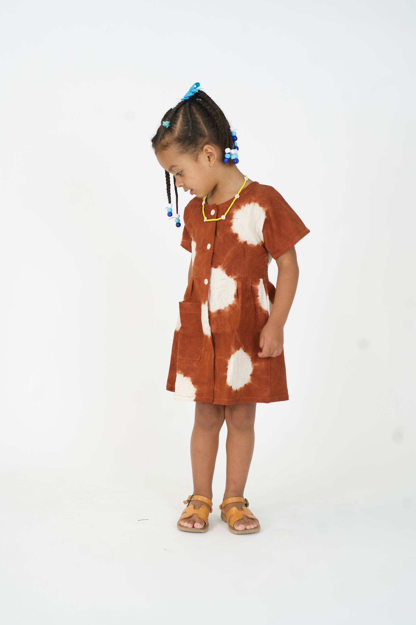 Robe enfant en LANGUINE KEFTON