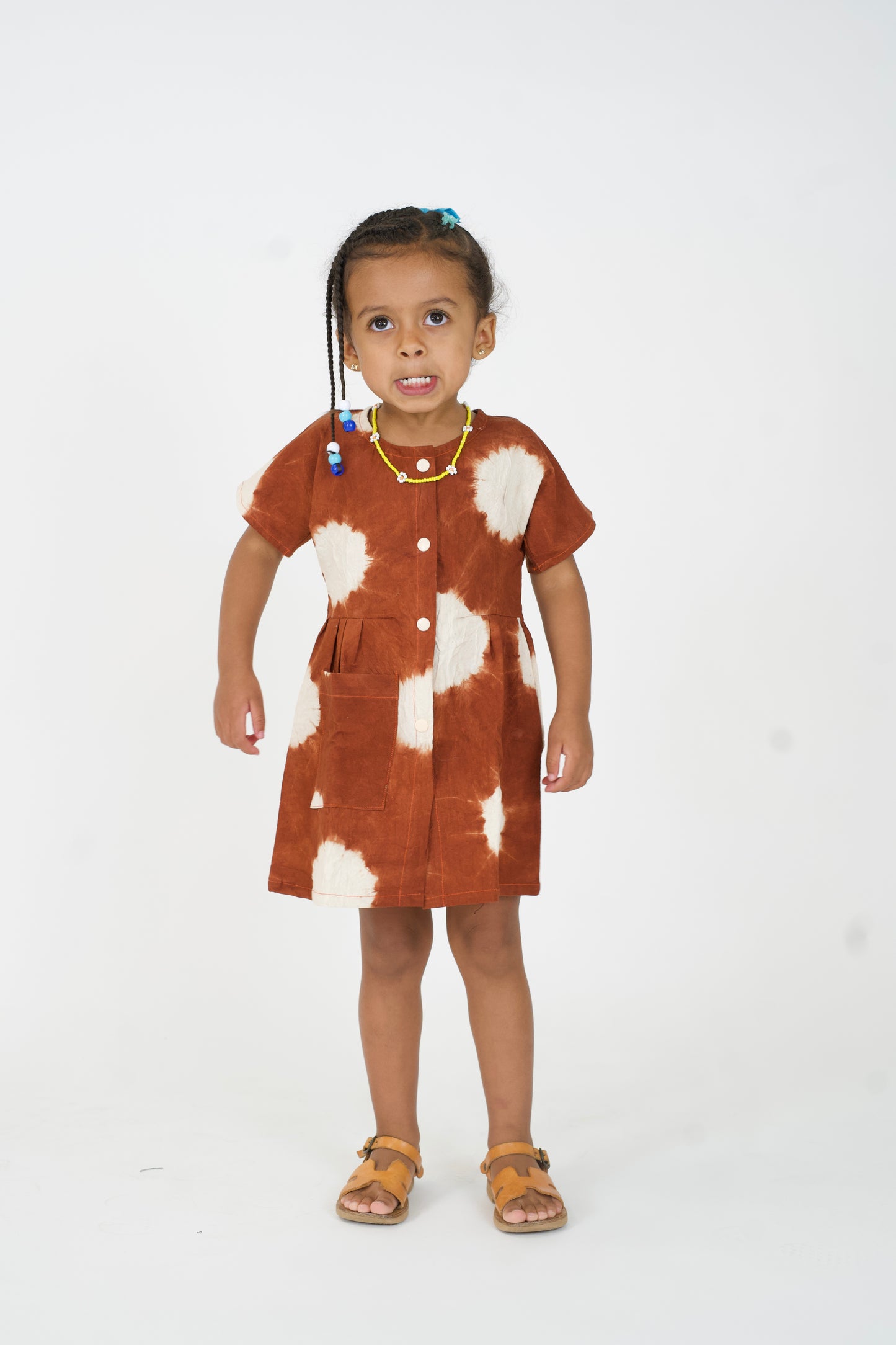 Robe enfant en LANGUINE KEFTON
