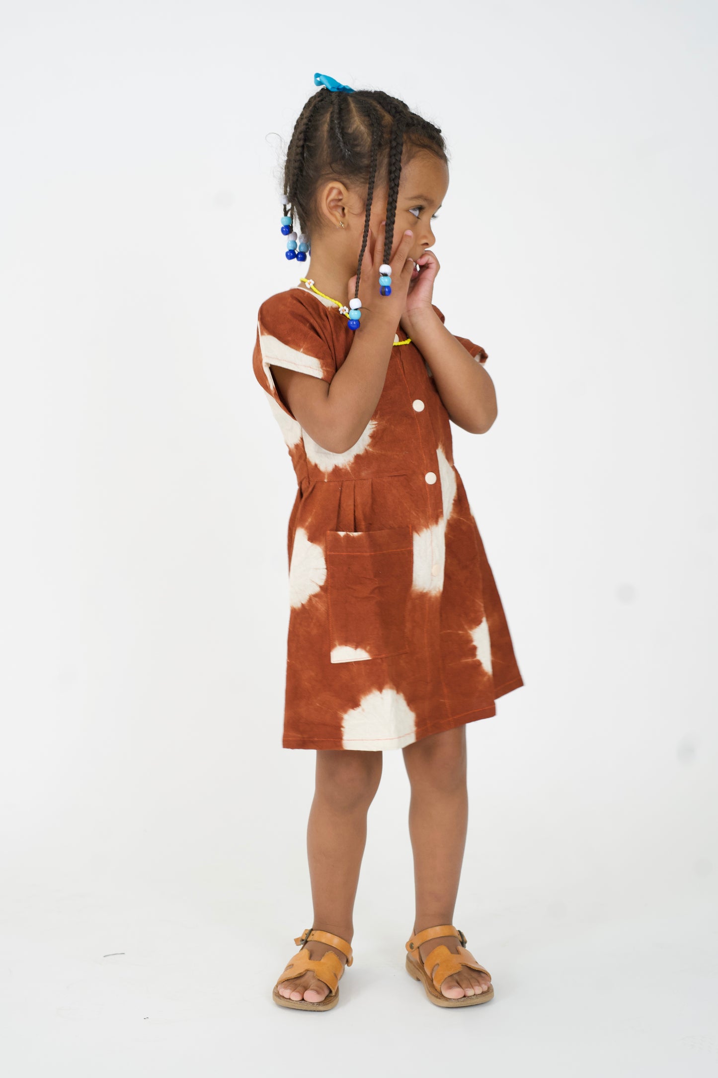 Robe enfant en LANGUINE KEFTON